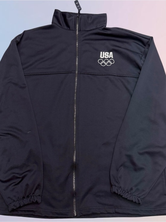 US Olympic Committee Other - USA OLYMPICS Men’s XL Blue Full Zip Sweatshirt